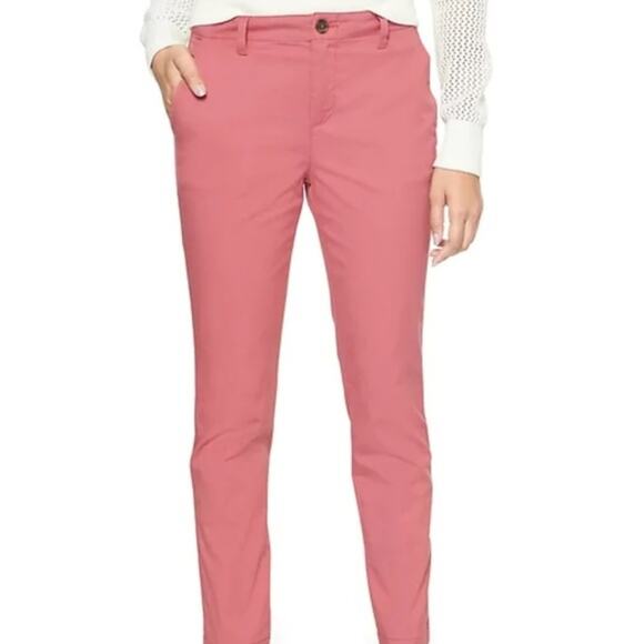 GAP Girlfriend Pink Chino in Stretch Twill - Picture 4 of 8